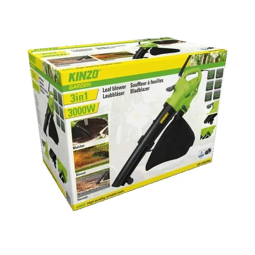 3 in 1 leaf vacuum and blower, 3000 W