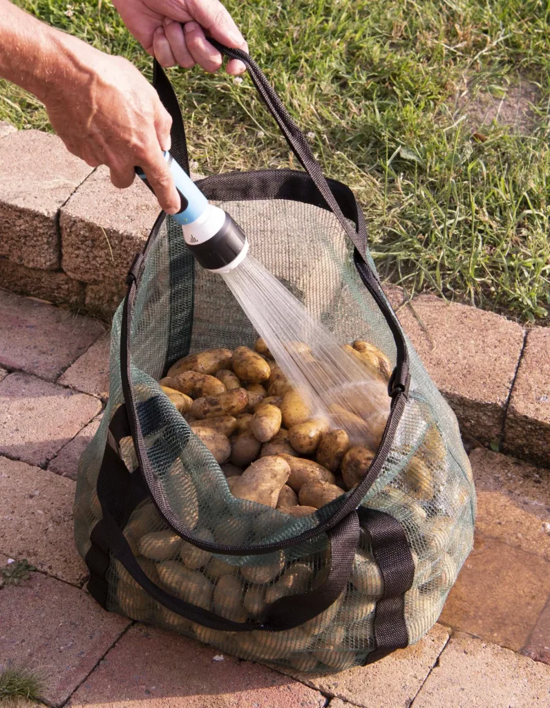 Harvest bag set with shoulder strap, 2-piece