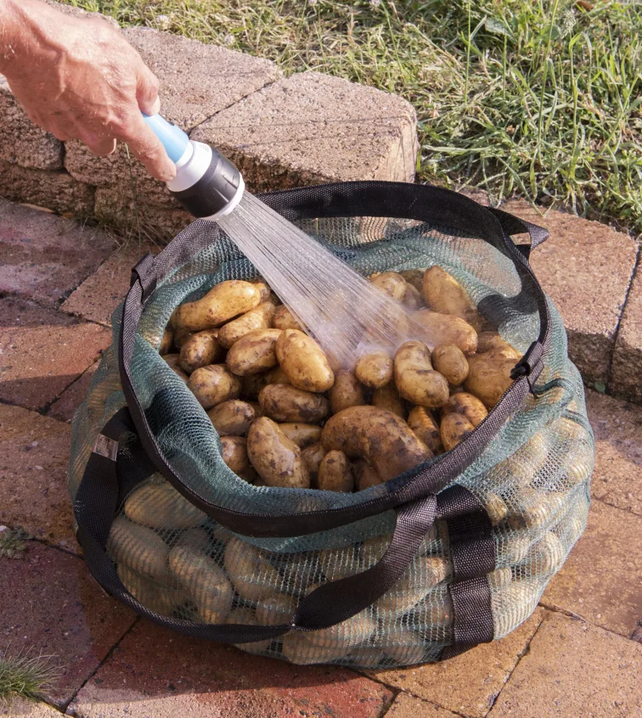 Harvest bag set with shoulder strap, 2-piece