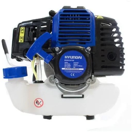 Brush cutter with 52cc 2-stroke petrol engine