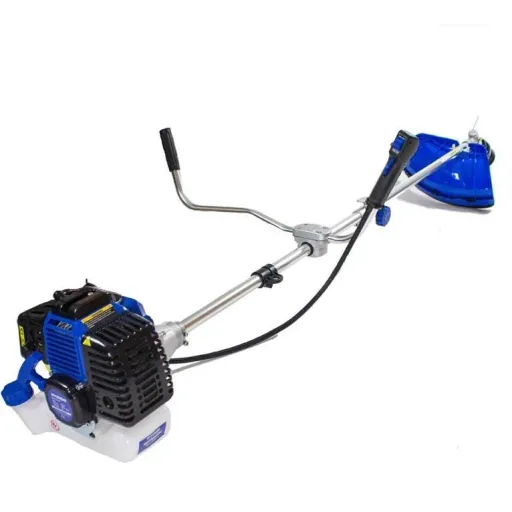 Brush cutter with 52cc 2-stroke petrol engine