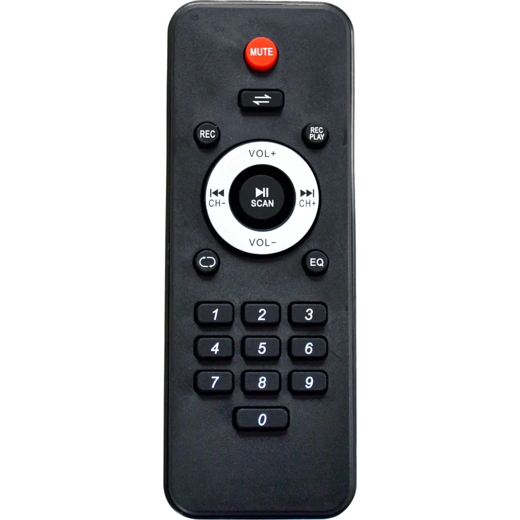VT-6208 Portable battery-powered speaker with Bluetooth, wired microphone and LED light effect - RGB - 15W