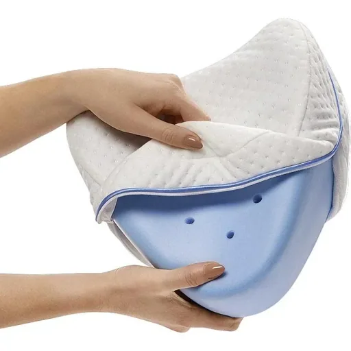 Leg pillow "Comfy Air" with memory foam - Orthopedic knee pillow