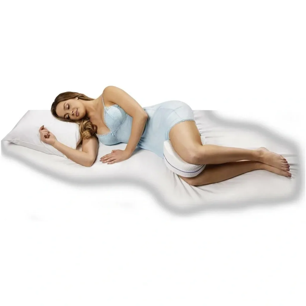 Leg pillow "Comfy Air" with memory foam - Orthopedic knee pillow