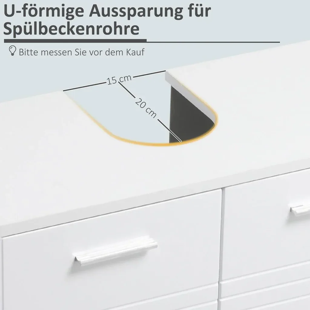 Bathroom furniture 60 cm x 30 cm x 62.5 cm
