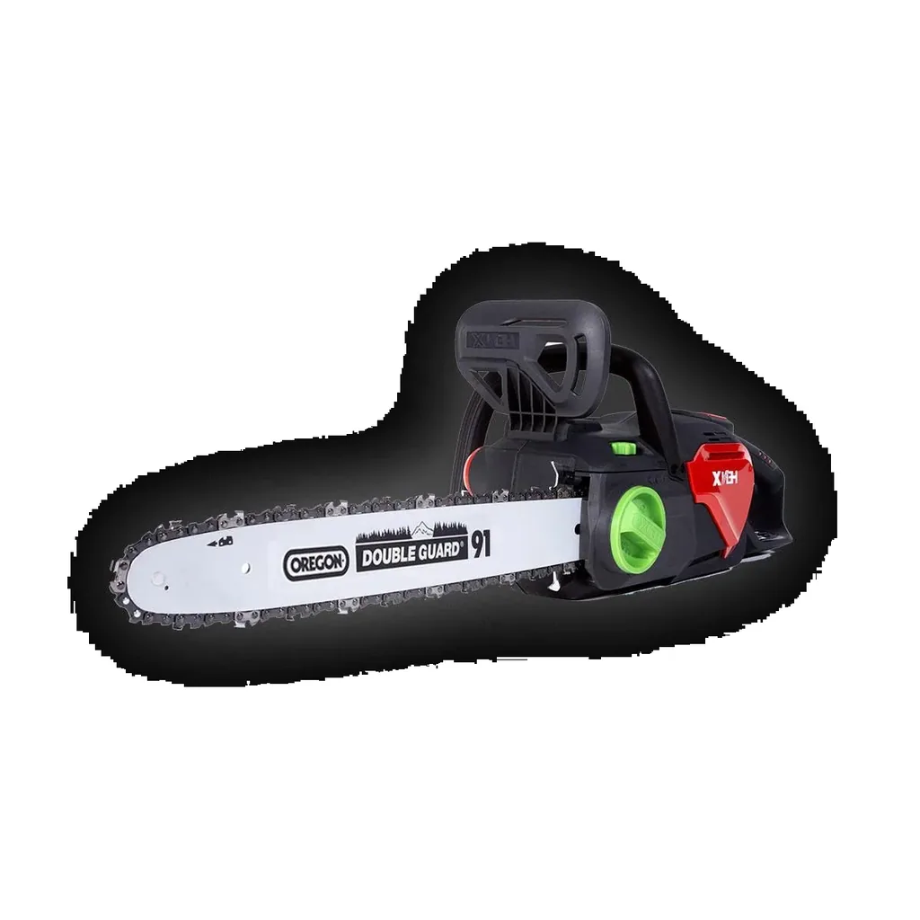 Cordless chainsaw set 40 V (5.0 Ah Li-Ion battery + fast charger)