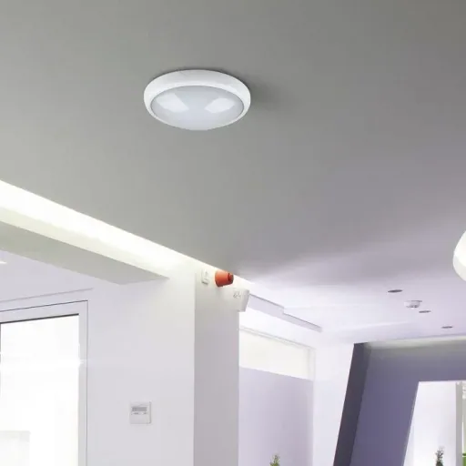 VT-8014 Ceiling light oval white - 8W - 560Lm - 3000K