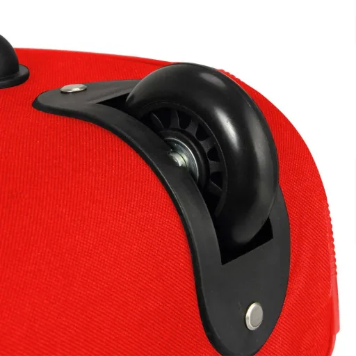 XXL travel bag with trolley function red 160 LITERS