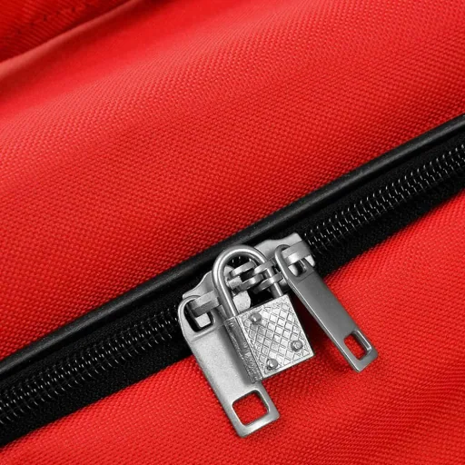 XXL travel bag with trolley function red 160 LITERS