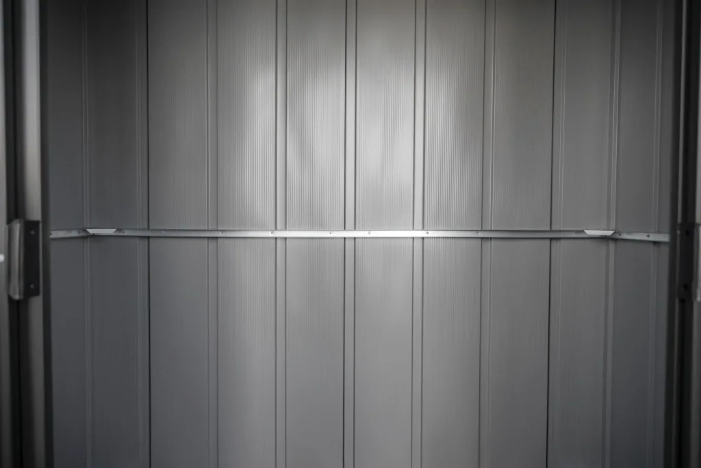 Metallgerätehaus 8x4 onyx schwarz