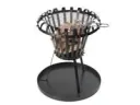 Fire basket with Asplate Round