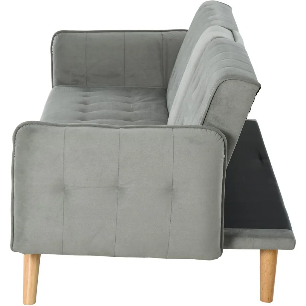Sofa bed, folding sofa, 3-seater fabric sofa, chaise longue, sofa bed, sofa with sleeping function, sofa set, adjustable