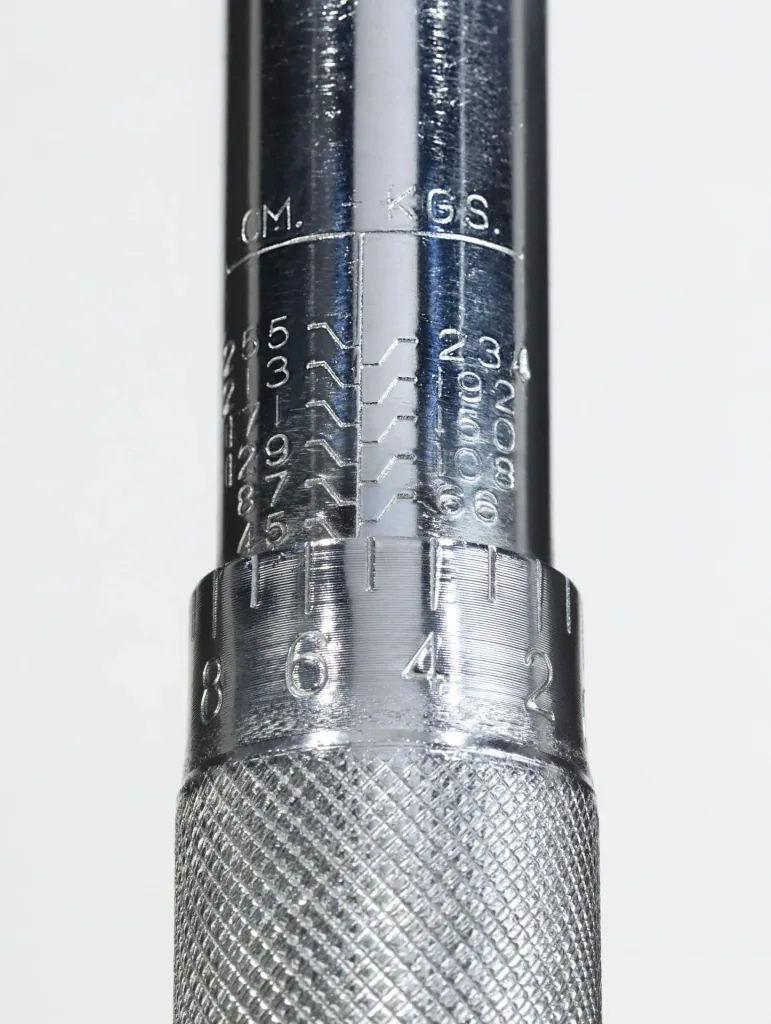 Torque wrench 1/4", 5 - 25 Nm