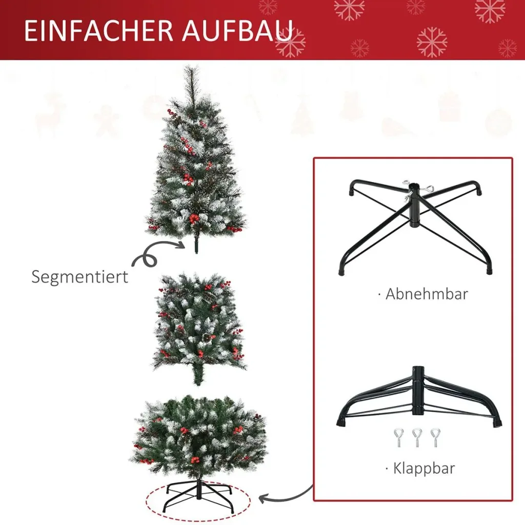 Artificial Christmas tree, Christmas tree, fir tree | Aosom.de