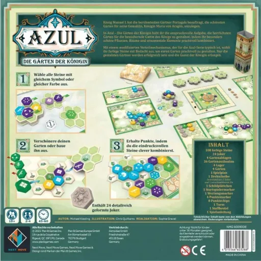 Board game - Azul The Queen's Gardens