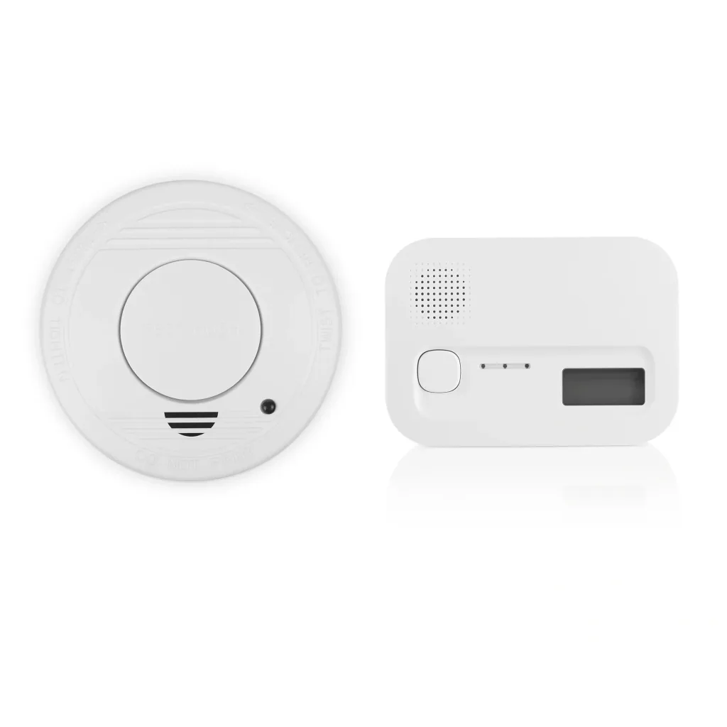 Fire protection set 1x smoke and 1x carbon monoxide detector