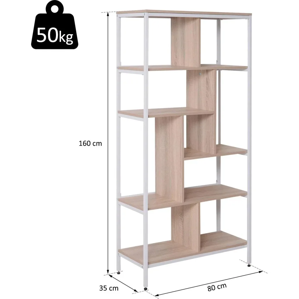 Bookshelf standing shelf decorative shelf office shelf wooden shelf storage shelf 9 x cubes