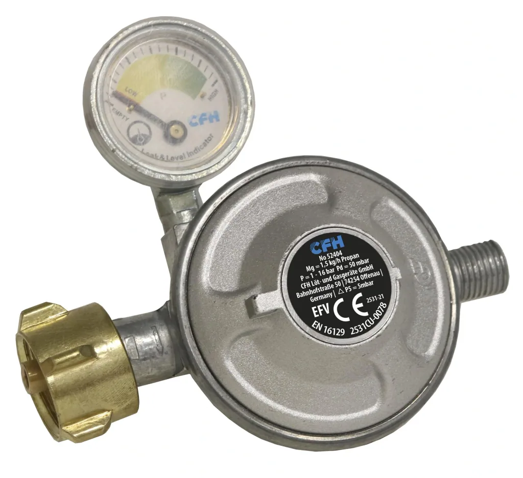 Pressure regulator, 50 mbar