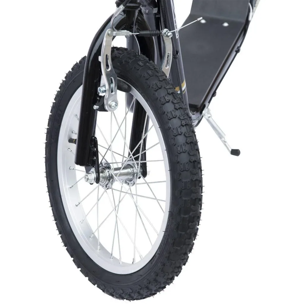 Children's scooter 16/12 inch black