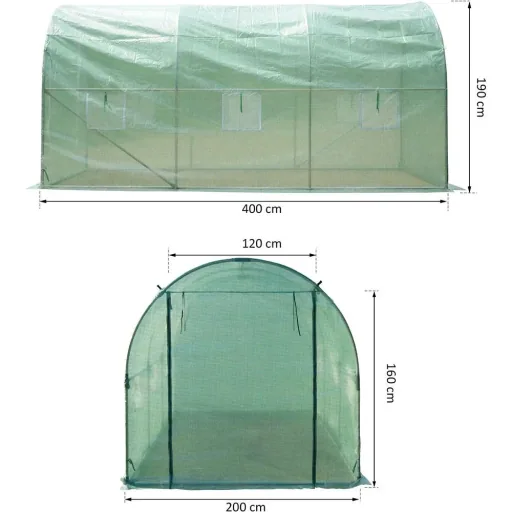 Tomato house with green window