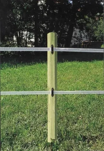 Wooden fence posts 10 x 200 cm, 30 pieces - ideal for fence construction