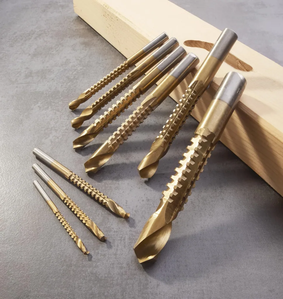 Tin milling drill set 9-piece