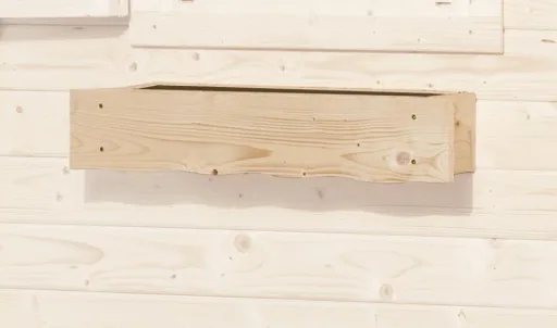 Window flower box, 60 cm, with plastic insert