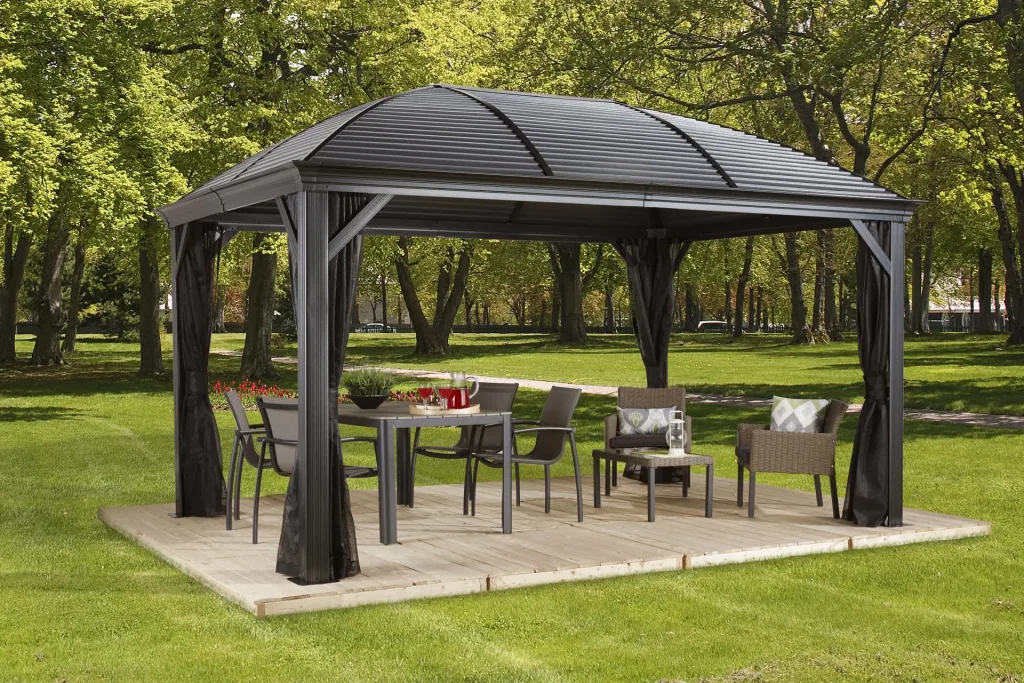 Sojag aluminium paviljoen Moreno, antraciet