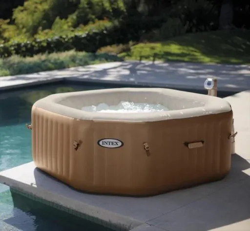 Bubble inflatable SPA rectangle