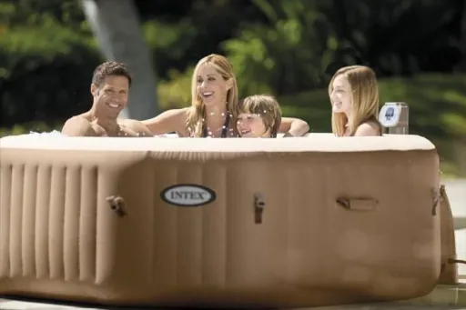 Bubble inflatable SPA rectangle