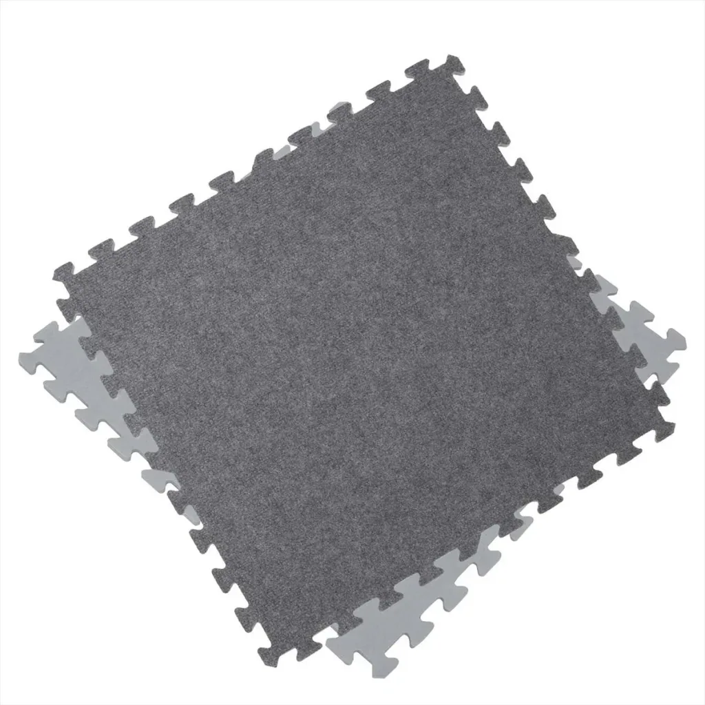 Foam floor tiles grey