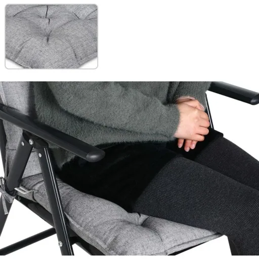 Seat cushions - 2 pieces - grey