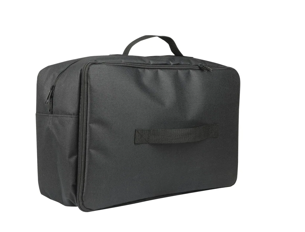 Hanging shelf travel bag, 3 compartments, 41 x 26 x 70 cm