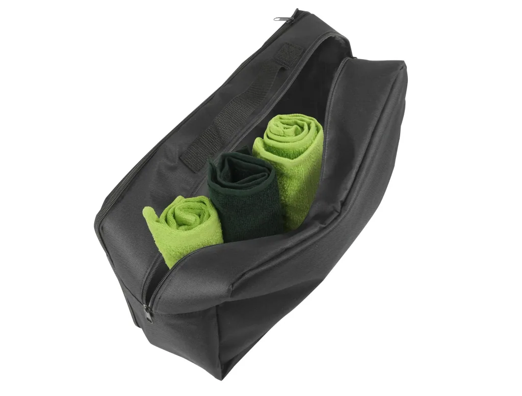 Hanging shelf travel bag, 3 compartments, 41 x 26 x 70 cm