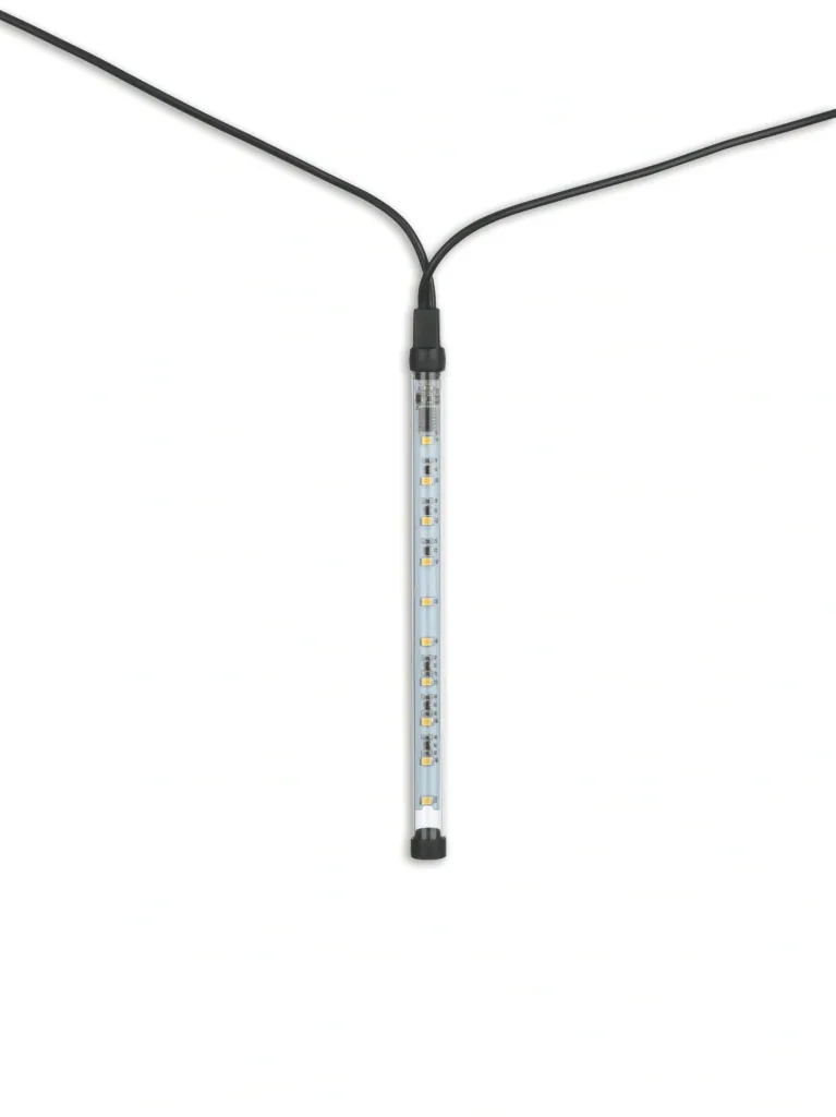 LED light chain meteorite set of 8, white