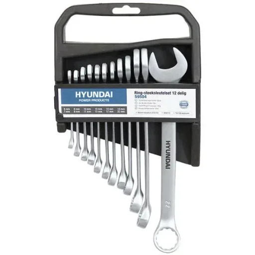 12-piece ring spanner set 6-22mm