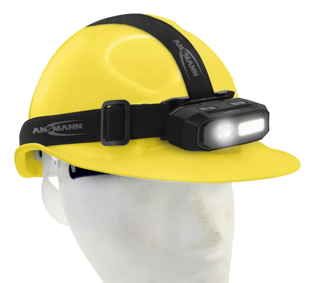 High-quality headlamp with hand gesture control