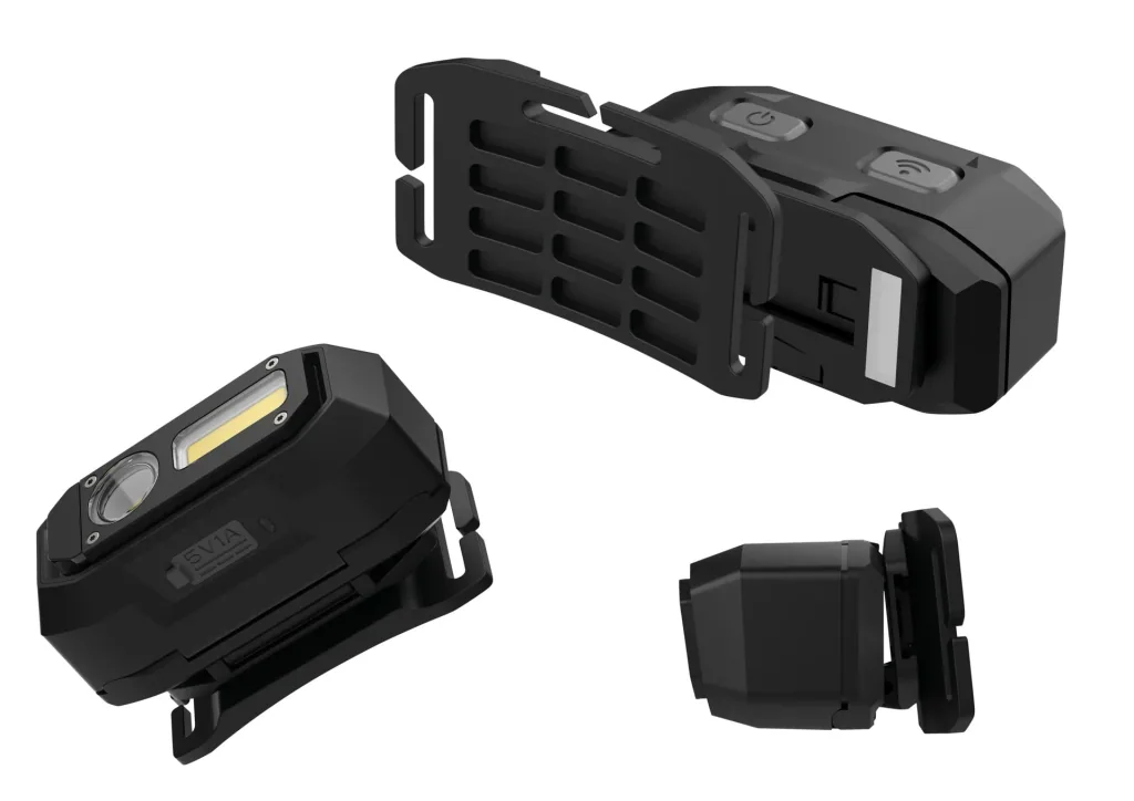 High-quality headlamp with hand gesture control