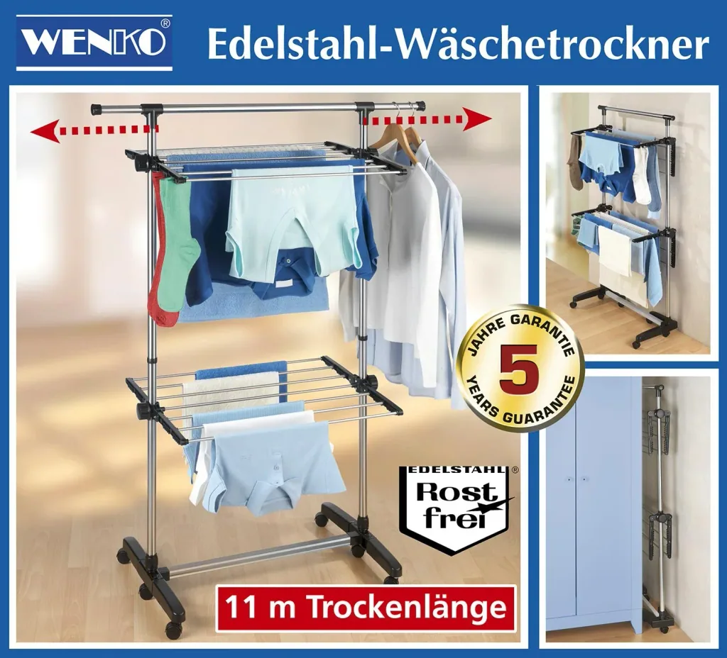 Mobile tumble dryer