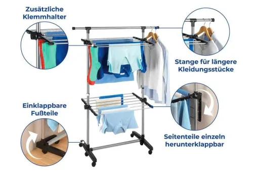 Mobile tumble dryer