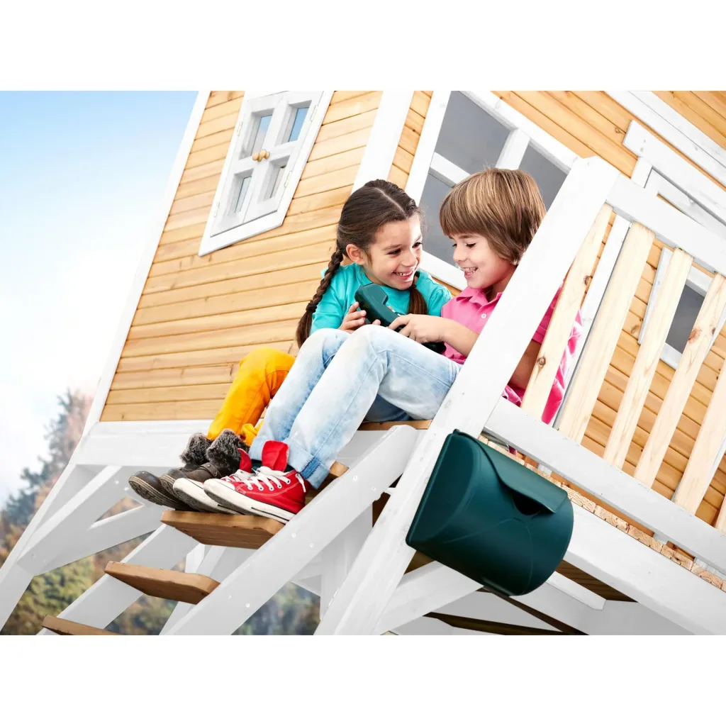 Max Playhouse Brown/White - Purple Slide