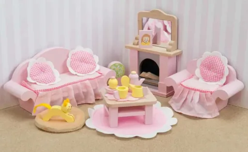 Le Toy Van poppenhuis accessoires woonkamer Daisy Lane