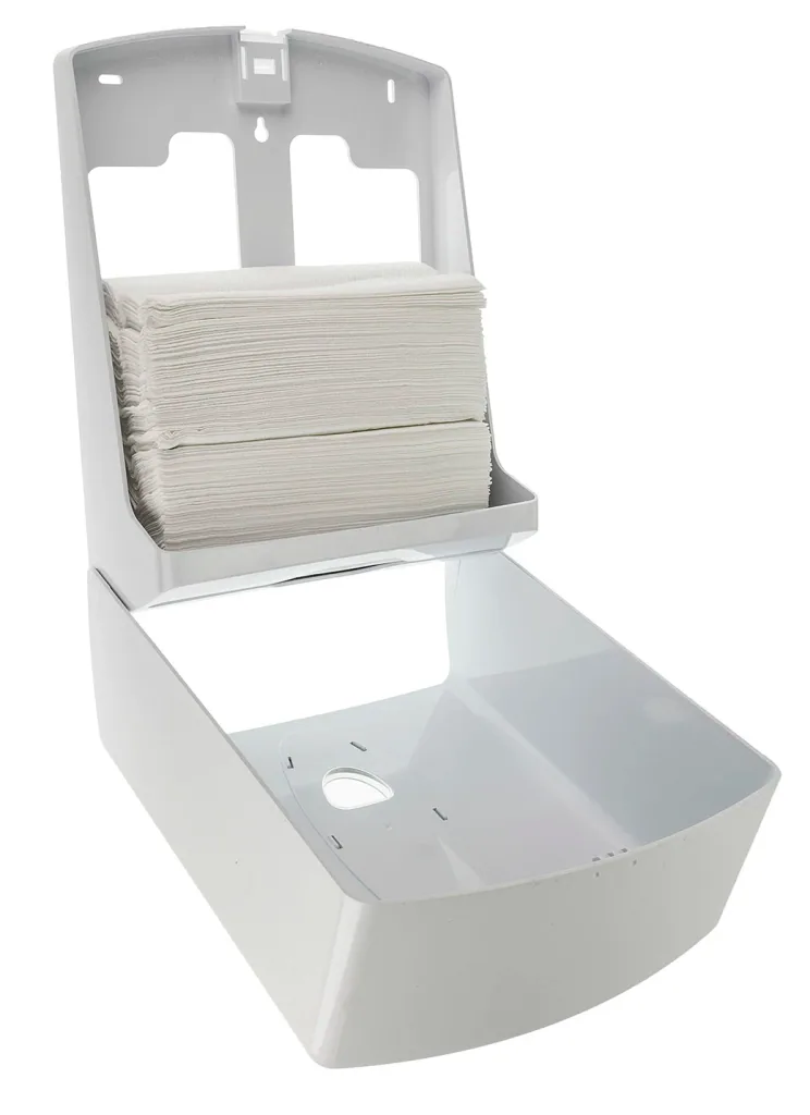 Handdoekdispenser, papieren handdoekjes dispenser, papieren handdoek houder - PQ20MidiH, Midi, kunststof