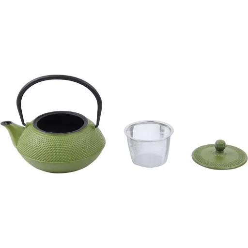 Tea kettle green cast iron 750ml