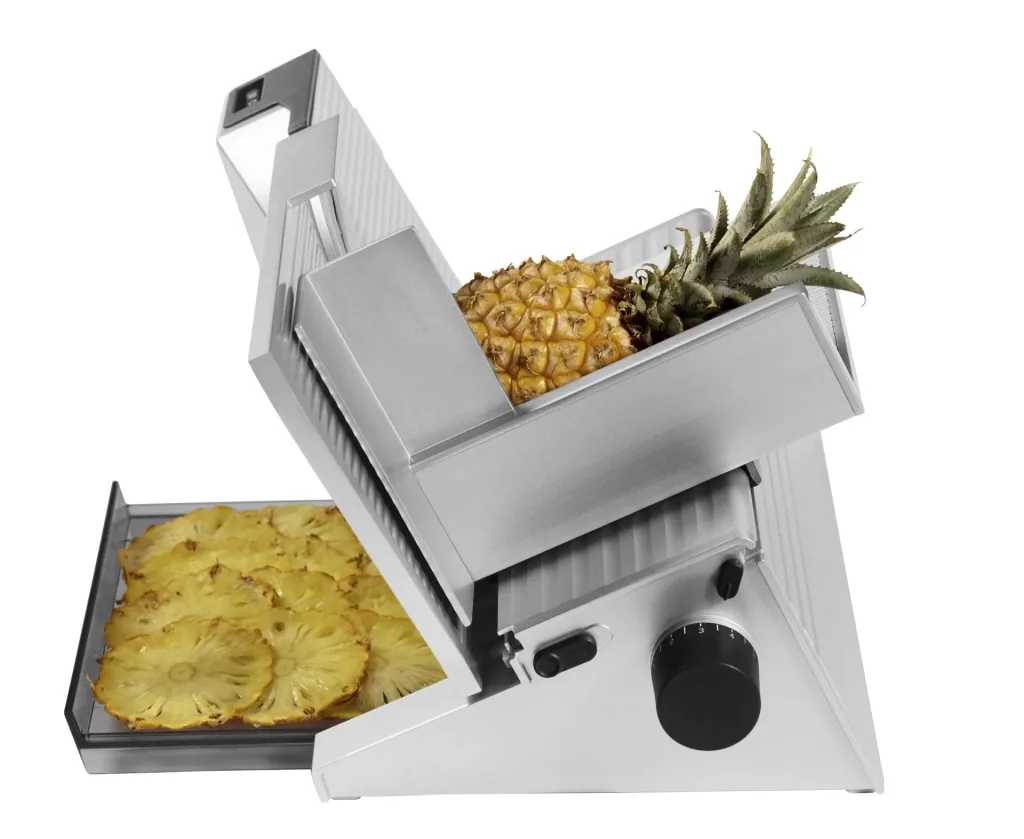 Electric all-metal slicer contura 3, angled