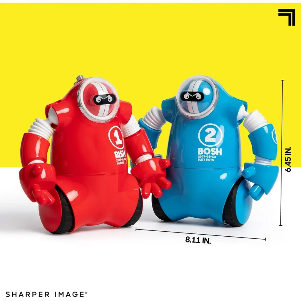 Sharper Image RC Robot Battle Set for Two Players - with Light and Sound Effects