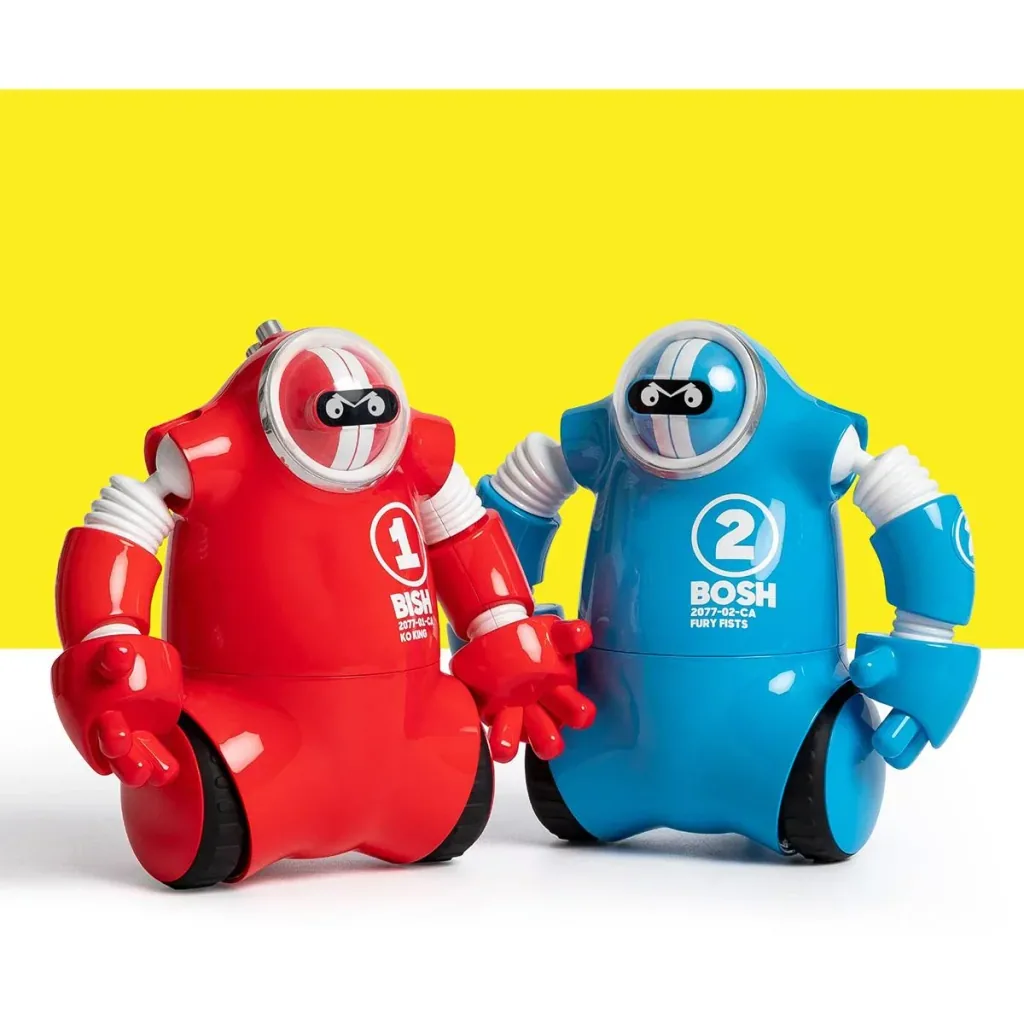Sharper Image RC Robot Battle Set for Two Players - with Light and Sound Effects