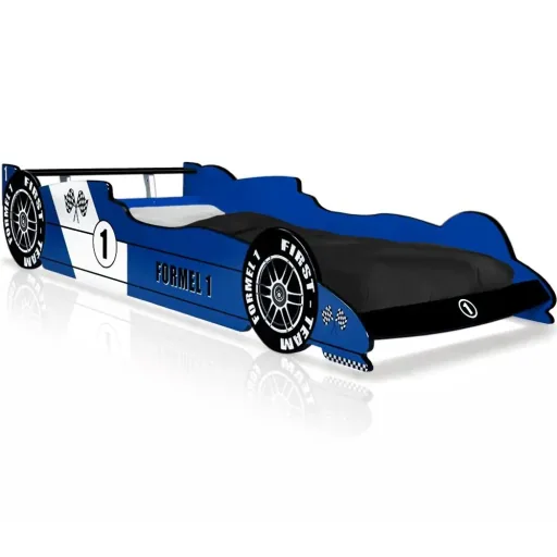 F1 racing bed blue