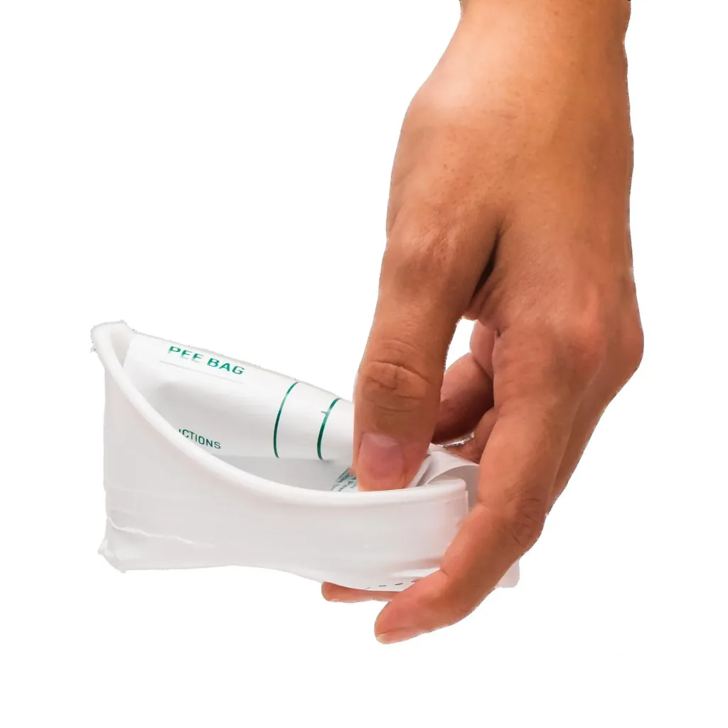 Emergency toilet, 3 pieces