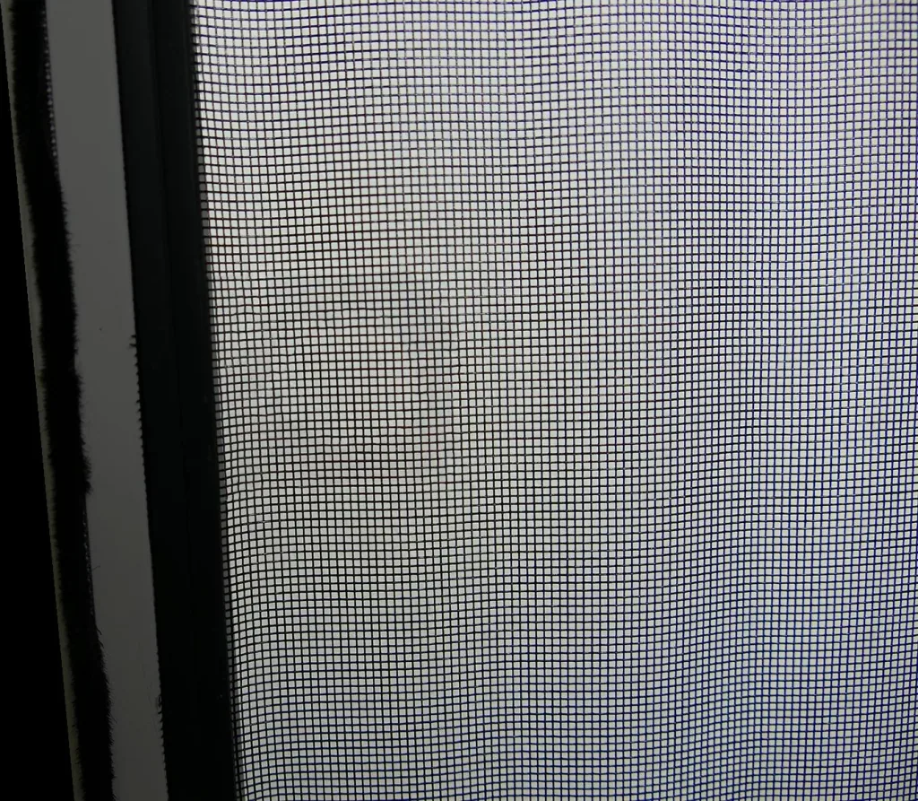 Telescopic insect screen window slim with pollen protection 18 x 14 - 120 x 140 cm, anthracite